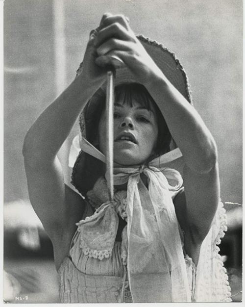 nightclubsinger:Glenda Jackson as Charlotte Corday in Marat/Sade dir. Peter Brook (1967)