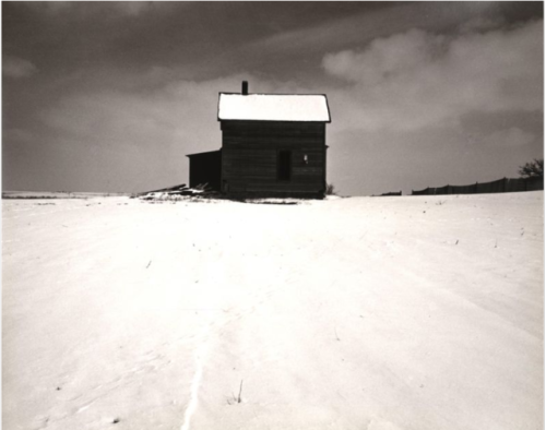 hauntedbystorytelling: Wright Morris :: Farmhouse in Winter, near Lincoln, Nebraska, 1940 / src: MoM