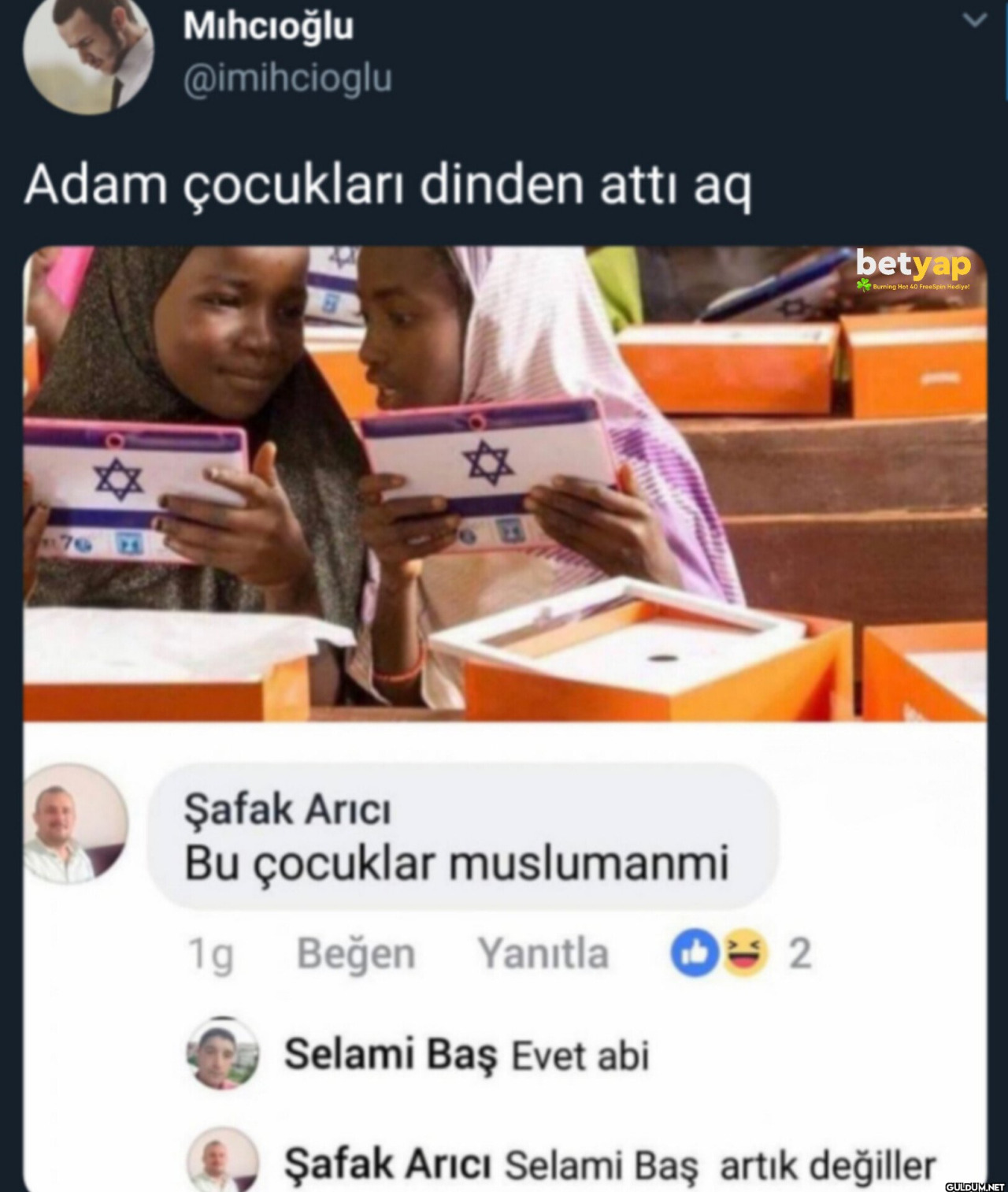 Mıhcioğlu @imihcioglu Adam...