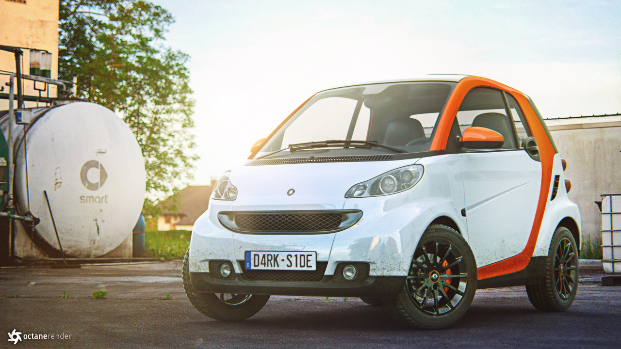 Smart Fortwo, created by Pablo Porto Rodrigues using Octane.