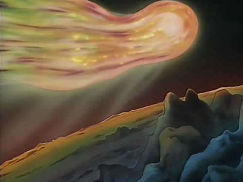snufqueen:Comet in Moominland   (ムーミン谷の彗星, Mūmindani no Suisei)1992