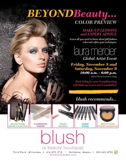 November events at Blush!