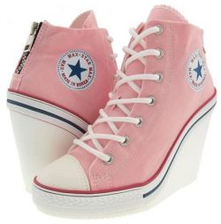 socoolsneakers:  Very fashionable high heeled sneakers for women!