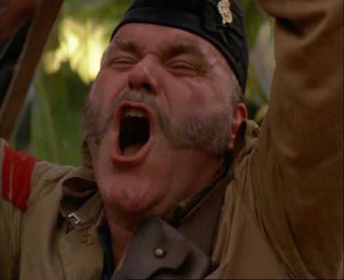 maturemenoftvandfilms: thegaybomb:Ron Donachie as Sgt. Harley in The Jungle Book - 1994 I must have 