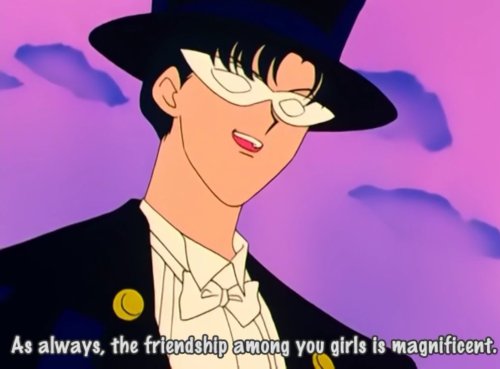 adventuresofcomicbookgirl: Mamoru stans the inner senshi’s friendship: a photoset he probably 