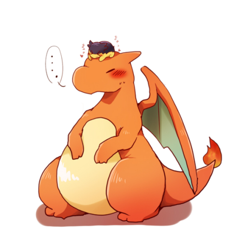 I’m Charizard, girlfriend’s Typhlosion.