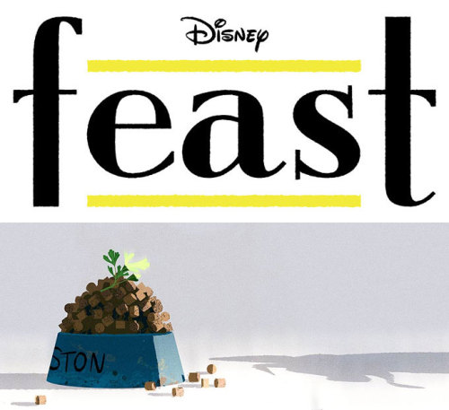 skunkandburningtires:  Disney’s ‘Feast’ (More Of An Appetizer, Really) Disney has released two images from Feast, the upcoming short by Paperman‘s head of animation Patrick Osborne. The plot: “Feast is the story of one man’s love life is seen