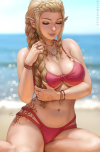 sciamano240:Summer picture of Myra, the Elf OC I did some time ago (she has a name now). I hope you like it!