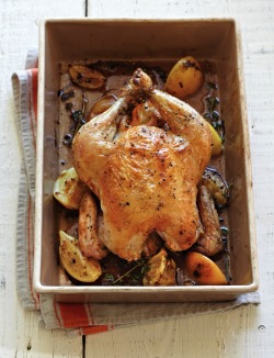 do-not-touch-my-food:  Roast Chicken with Preserved Lemons and Herbs