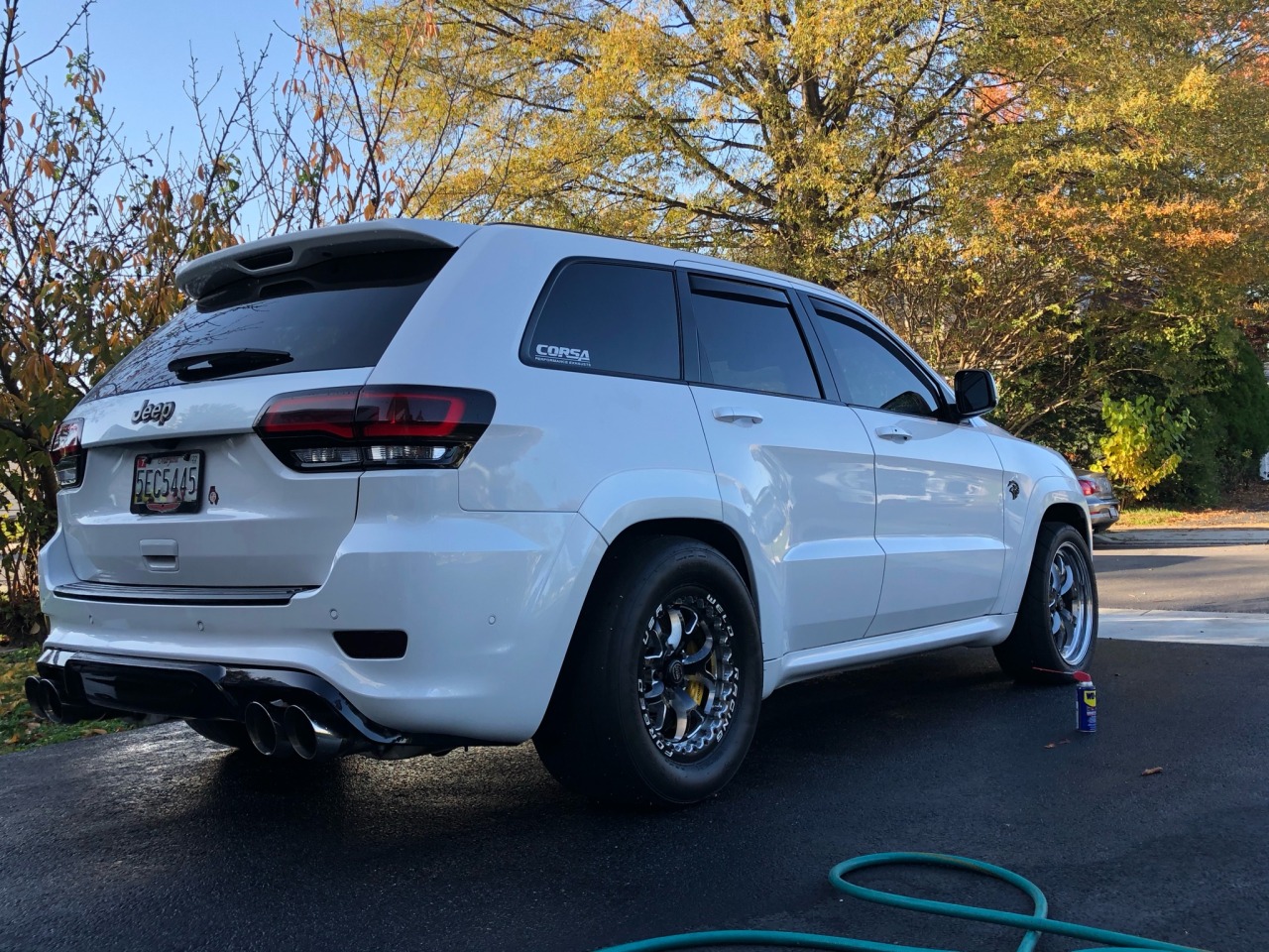Stopped by my buddy Adams today to check out his TrackHawk 😍😳😍