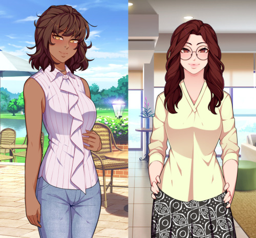  The Canon LGBTAQ+ Characters of the day are:Noelani Last & Pamela Last from Our Life Beginnings