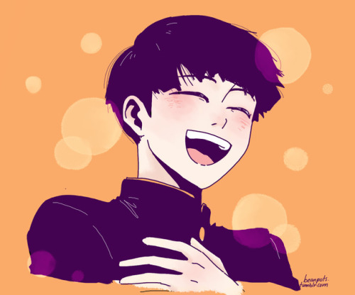 beanpots:    i have so many things i’m thankful for and mob psycho 100 is one of them. thank you ONE for such a beautiful gift💖 