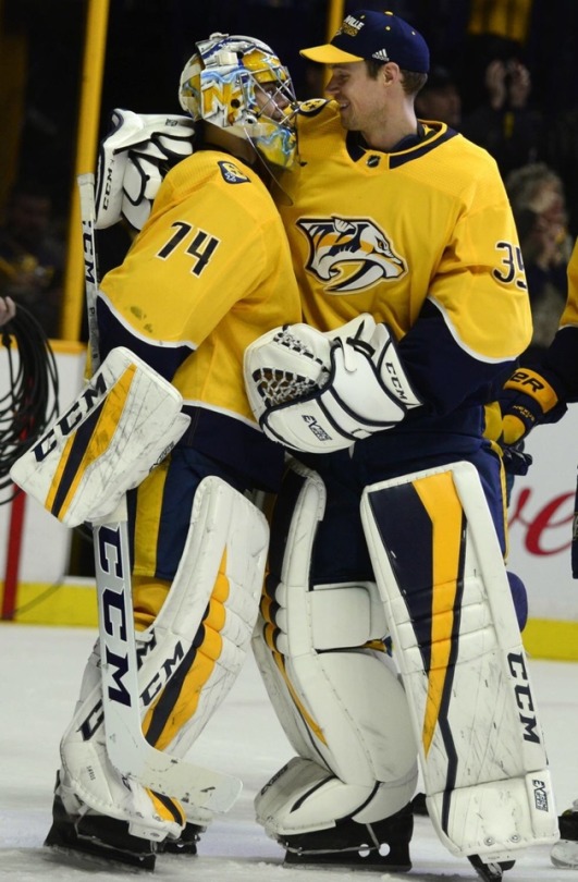 20/? NHL Bromances: Pekka Rinne & Juuse Saros Nashville Predators