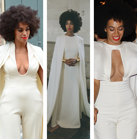 adoringbeyonce:  3 different outfits, each individually perfect.  Solo is everything