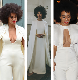 Adoringbeyonce:  3 Different Outfits, Each Individually Perfect.  Solo Is Everything