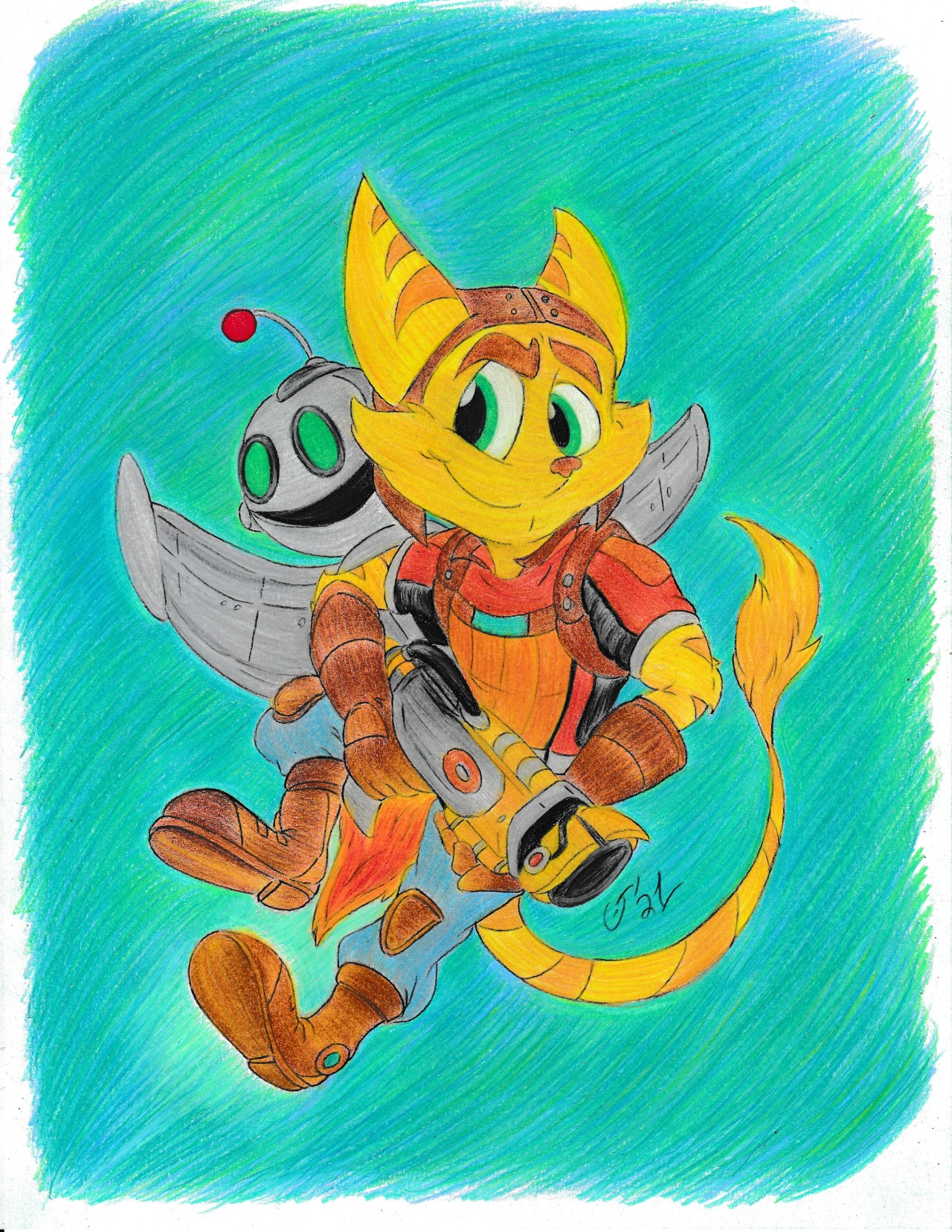 Albeit a bit late; here’s a Ratchet & Clank to celebrate the release of Rift Apart.