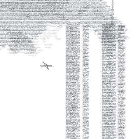 rotorbladeusmc:  this art piece was make by writing out the names of those that died on 9-11.SourceArtist unknownNEVER FORGET