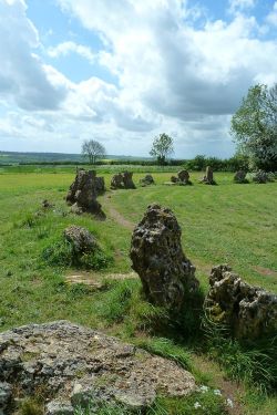 archaicwonder:  The King’s Men Stone Circle,