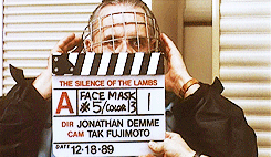 criterioncollection:  Mask tests for The Silence of the Lambs. 