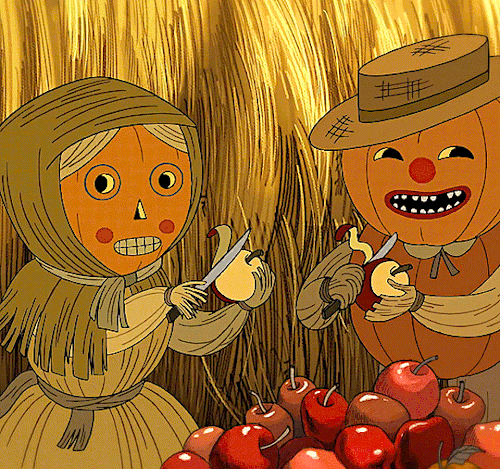 Over The Garden Wall “Hard Times At The Huskin’ Bee”