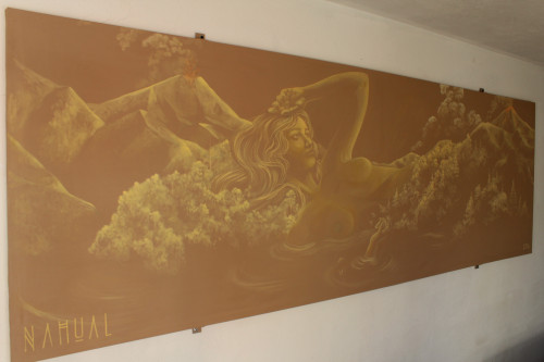 Vista “Pachamama” / Acrílico sobre lienzo / 1m X 3m / 2016/ A. Nahual