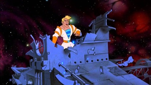 talesfromweirdland:Model sheets and screenshots from Space Ace (1984), a beautiful, joyless laserdis