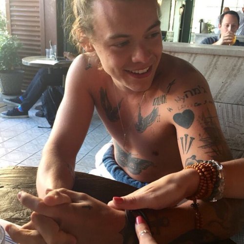 2016 harry styles tattoos all