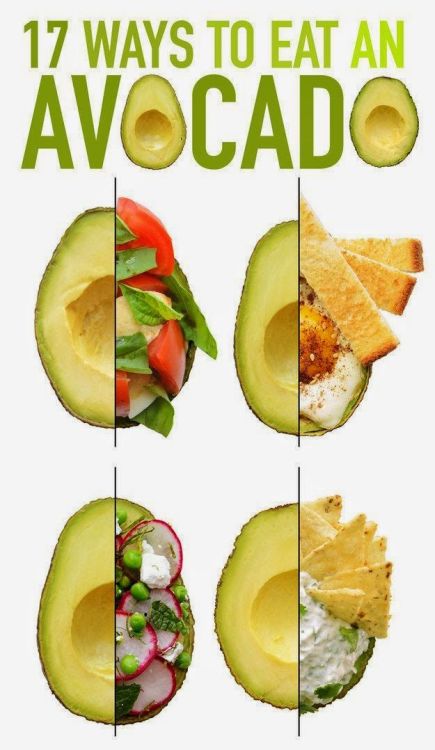 17 Ways To Eat An Avocado