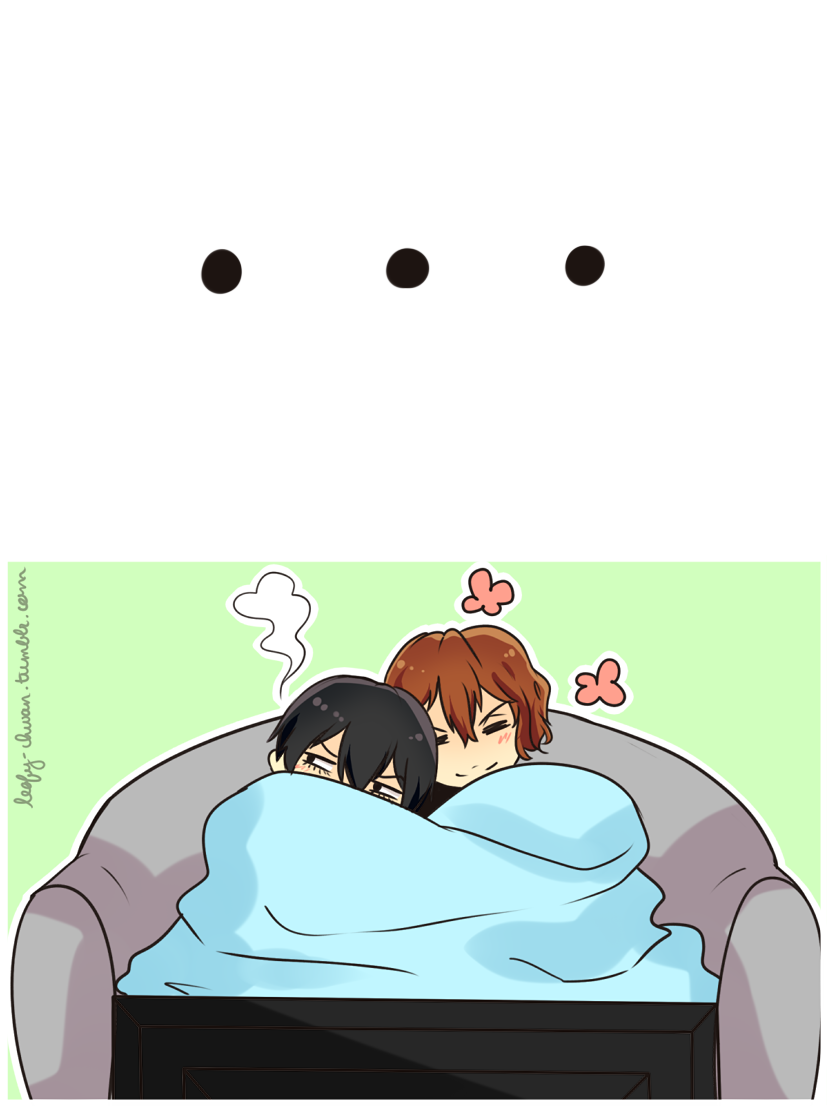 leafy-chwan:  It’s been getting colder recently. (´∀｀)♡