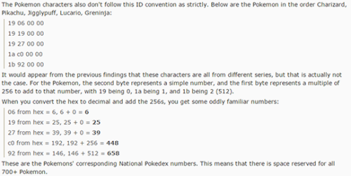 Reddit’s ZoomBoppo finds reserved spaces for all 700+ Pokemon in the amiibo identification numbers p