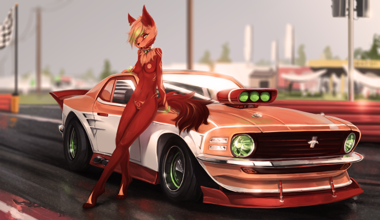 furs-yiff-hub:- Girls and Cars 😍