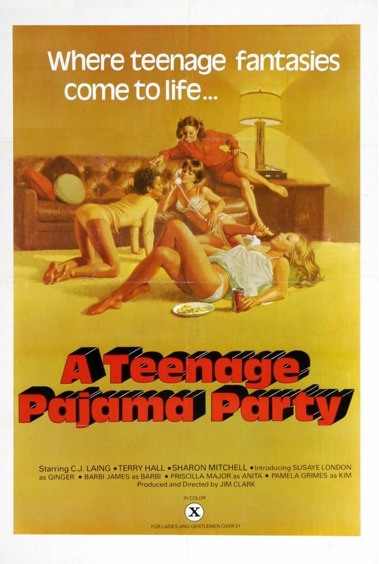 attractivedecoy:  A Teenage Pajama Party [AKA Sharon’s Sex Party and New Wave Pajama