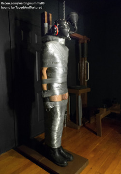 tapedandtortured:  Taped to the stake and