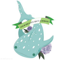 the-unapologetic-ace:  Sharks support Asexuals