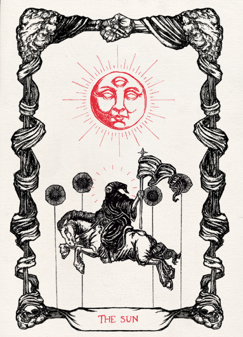 micahulrichdraws - Tarot of the Sun, Micah Ulrich, 2018.