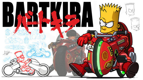 thanos-the-rad-titan:  ca-tsuka:Some previews of Bartkira the Animated Trailer based on project by Ryan Humphrey and James Harvey.http://bartkiraroadshow.tumblr.com/If you want to animate on it, submissions are open : bartkiraroadshow [at] gmail [dot]