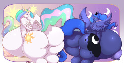 spindles-mod:  jaehthebird:  Wanna thank to my supporters at patreon for giving me the chance to draw these pretty gals all big and juicy!Hope i can get the rest! also Fluttershy part 3 will be done soon ;)Support my Patreon!check my Furaffinity pageCheck