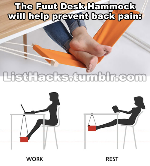 eyzgrn:  theropemistress:  theblondeelephnt:  wildink:  itsnotareligion:  deepseastations:  littlepandabear:  listhacks:  Back Pain Hacks - If you like this list follow ListHacks for more   Need  Literally thanking you for reblogging this dude. I HELLA