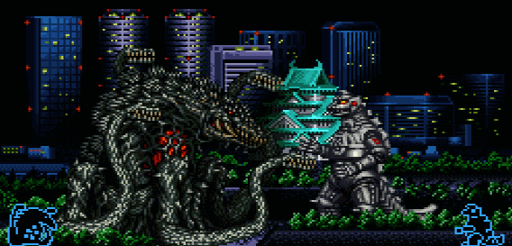 atari5200controller:Godzilla - Kaijuu Daikessen charactersSuper Famicom - 1994 - TOHO