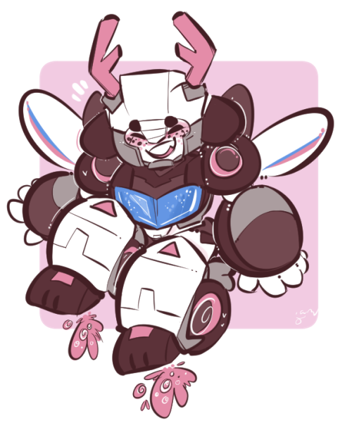 commission for @ buglesbian on twitter of their tfoc!!