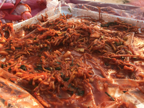 KIMJANG, the making and sharing of kimchi, have has been recognized by UNESCO as an intangible 