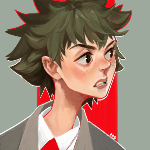 more bnha art!Deku is possibly one of the few MCs I actually don’t hate.