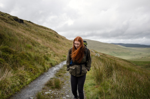 alexmurison:Trekking up through the Cambrian Mountains to our secluded wild camp spot. This place wa