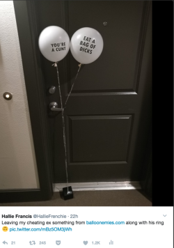 Balloonemies:☑︎Take Revenge At Your Cheating Ex☑︎Send To Your Boss Who You