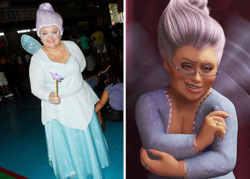 mymodernmet:Creative Mom Dresses Up in Amazing Cosplay to Represent Older Women Characters