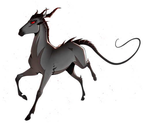 A dremora horse Lyranth. I&rsquo;m really looking forward to Deadlands.