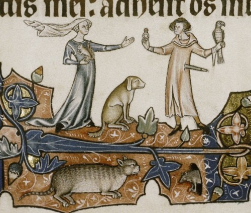 ca. 1310 East Anglia Oxford, Bodleian Library MS. Douce 366: Ormesby Psalter fol. 131r source (LUNA)