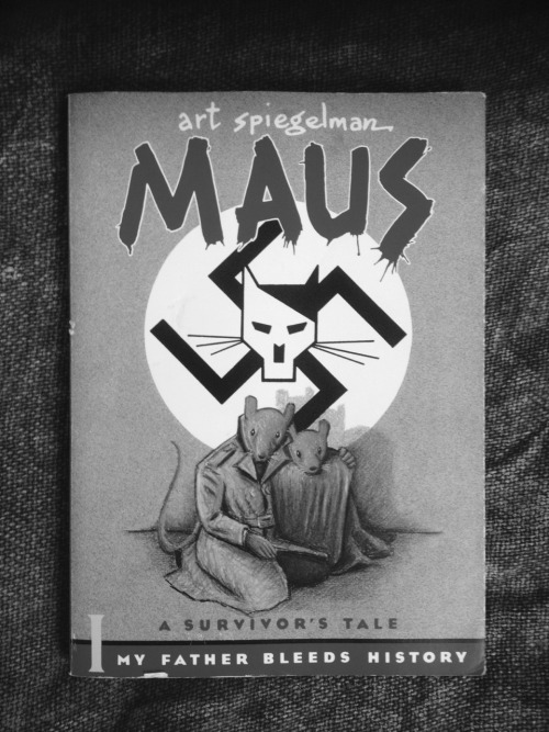 February book photo challenge, day 10: graphic novel.Art Spiegelman&rsquo;s Maus: complex, intense, 