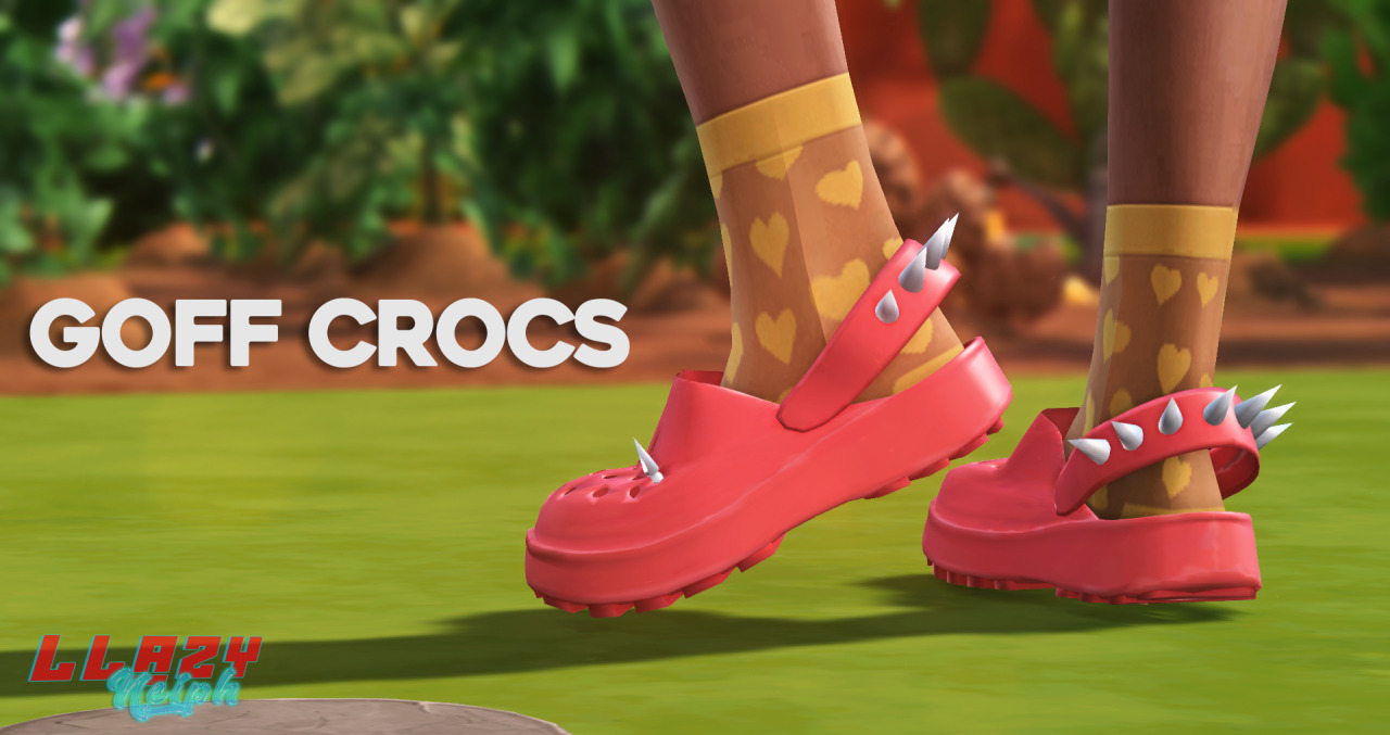 lay-zee ne-ef : cursed crocs won the shoe vote… much to everyone's...