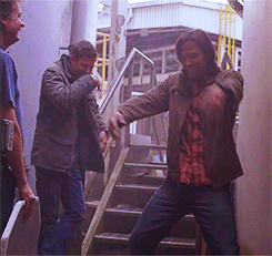 iamsupernaturalsbitch:  Season 8 gag reel goofballs pt 7 